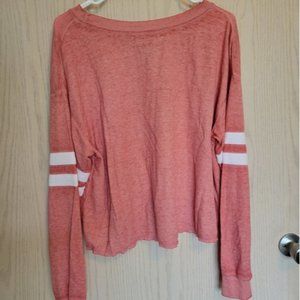 Long sleeve cropped shirt